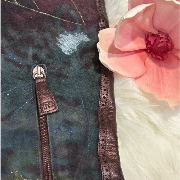 🍂 MARINO FABIANI Italian Leather & Suede Over Knee Boot 🍂 - Picture 4 of 15